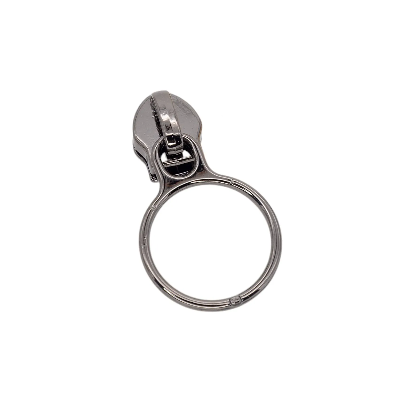 #5 Zipper Pulls - Large Rings - Set of 4