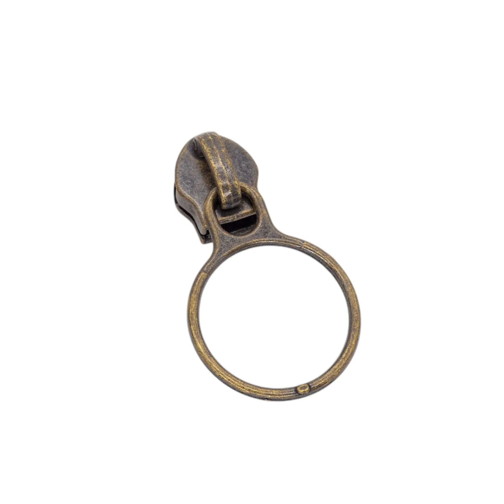 #5 Zipper Pulls - Large Rings - Set of 4