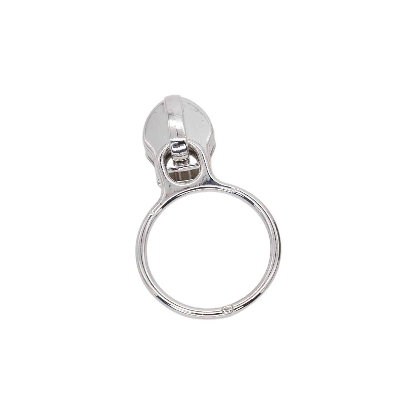#5 Zipper Pulls - Large Rings - Set of 4