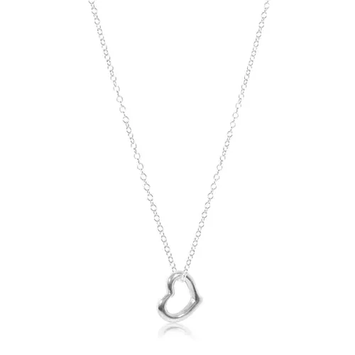 enewton 16" Sterling Necklace - Love Sterling Charm