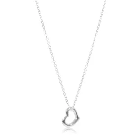 enewton 16" Sterling Necklace - Love Sterling Charm