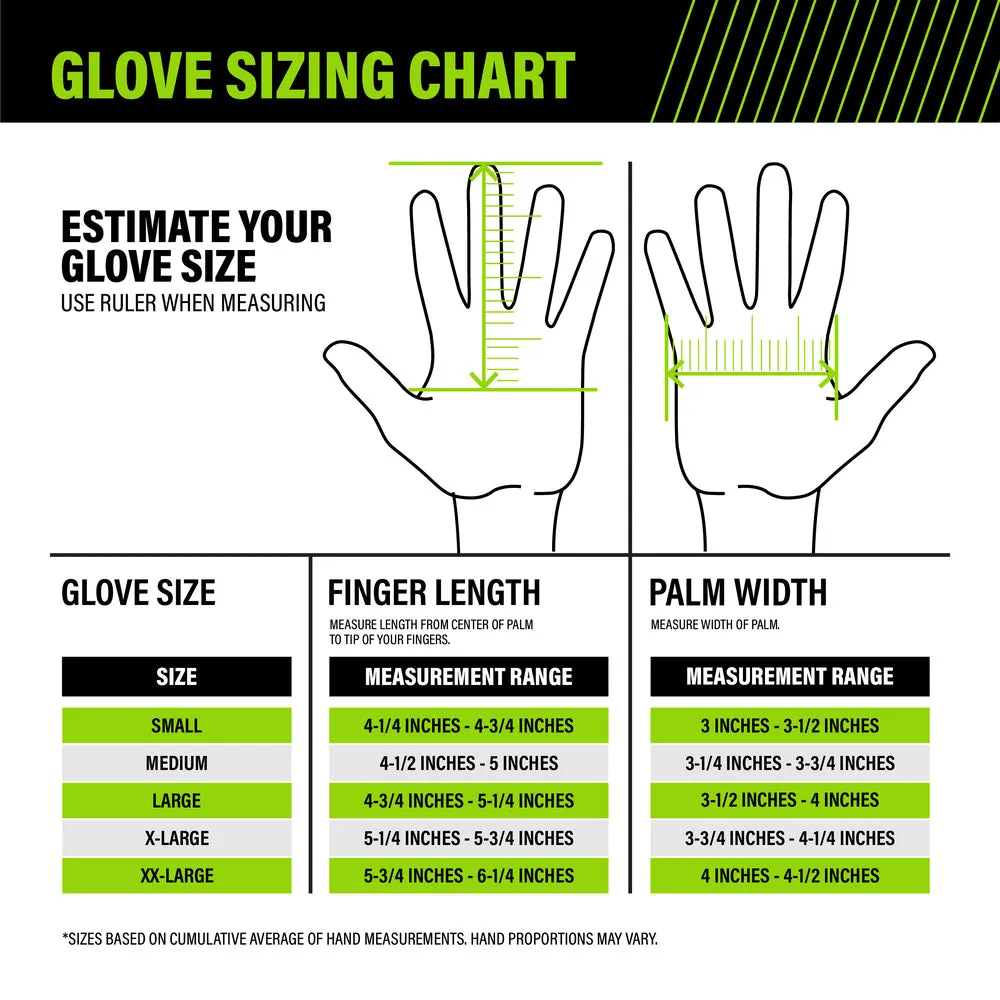 HIGH PERFORMANCE COWHIDE LEATHER GLOVES