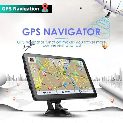 Portable Universal Head Unit Car GPS Planet Navigation X20-1