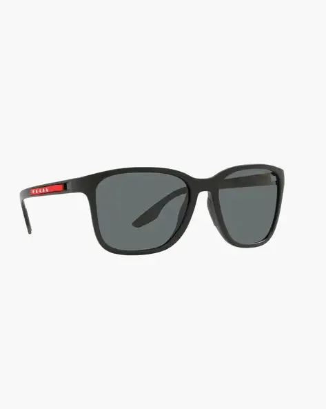 PRADA LINEA ROSSA 0PS 02WS Full-Rim Shield Sunglasses