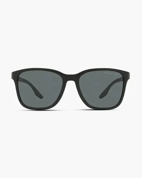 PRADA LINEA ROSSA 0PS 02WS Full-Rim Shield Sunglasses