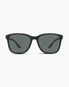 PRADA LINEA ROSSA 0PS 02WS Full-Rim Shield Sunglasses