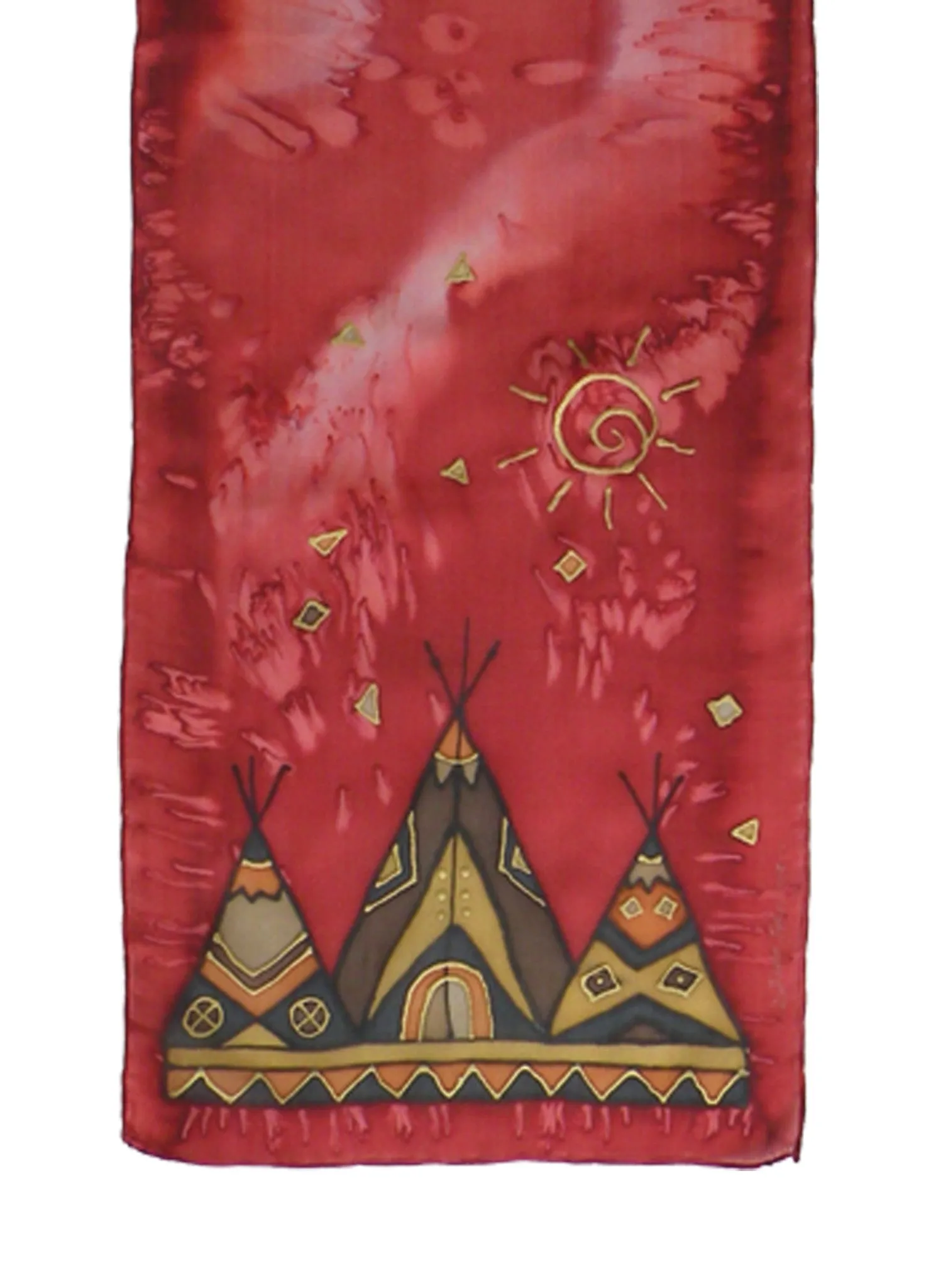 Tipis Scarf | 8" x 54"