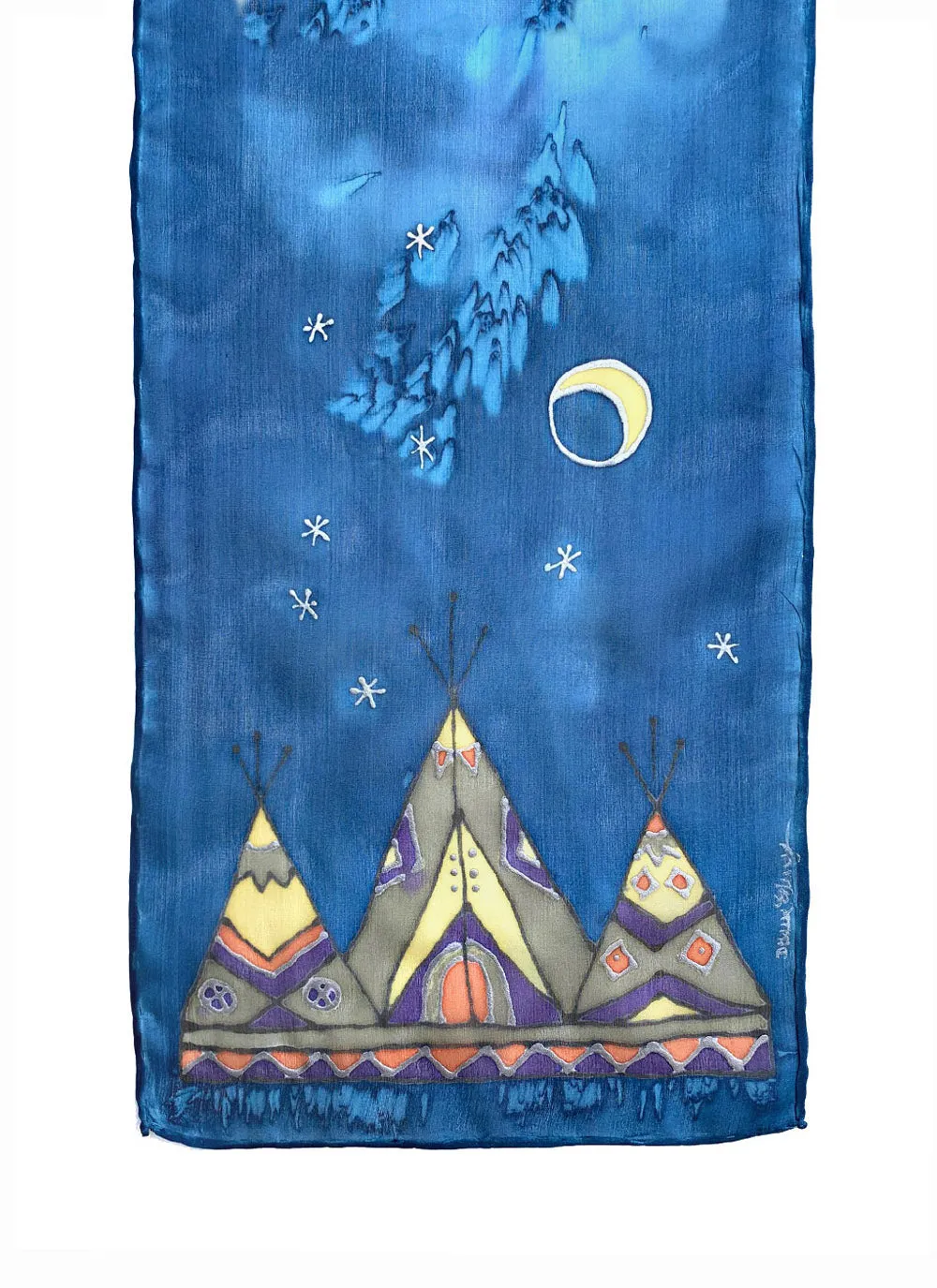 Tipis Scarf | 8" x 54"