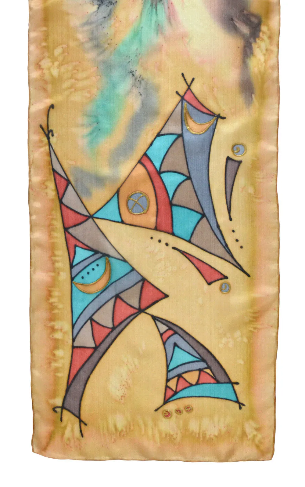 Tribal Dance Scarf | 11"x60"